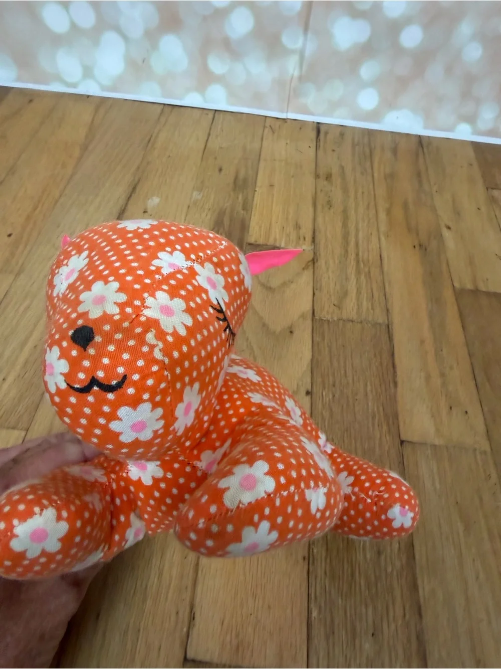Vintage Handmade Plush Stuffed Animal